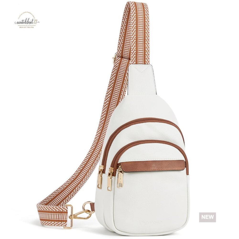 Small Leather Sling Bag Crossbody Fanny Pack Travel Bag Women